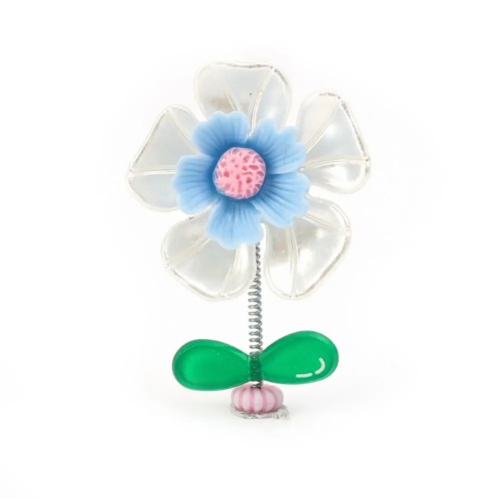 

Desktop Decoration Chrysanthemums Car Dance Cartoon Resin Shaking Flower Ornaments Candy Color Car Shaking Spring