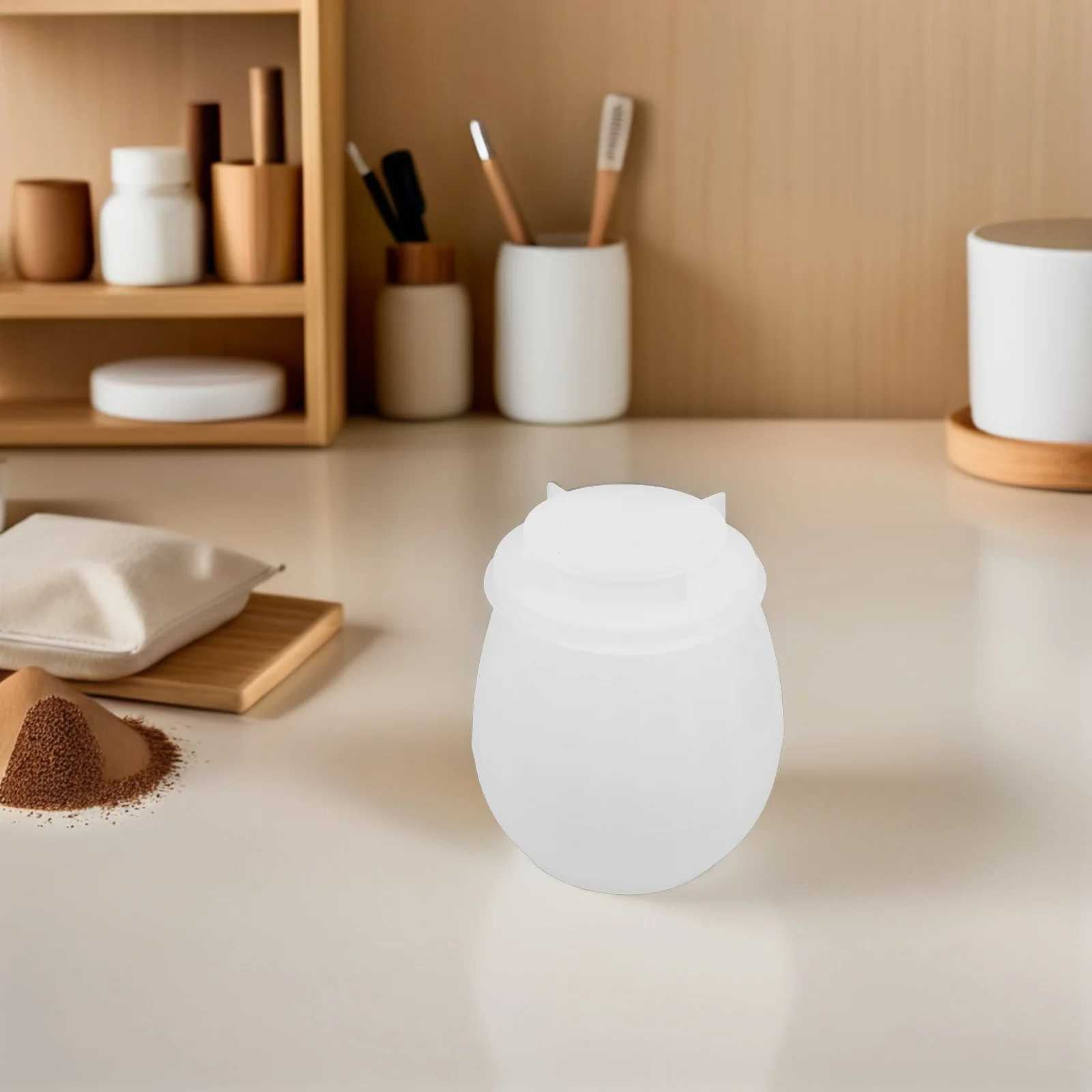 

Silicone Molds Resin Storage Box Epoxy Jar Moulds Lids Versatile Applications DIY Organizer Resin Jar Mold Epoxy Molds Silicone