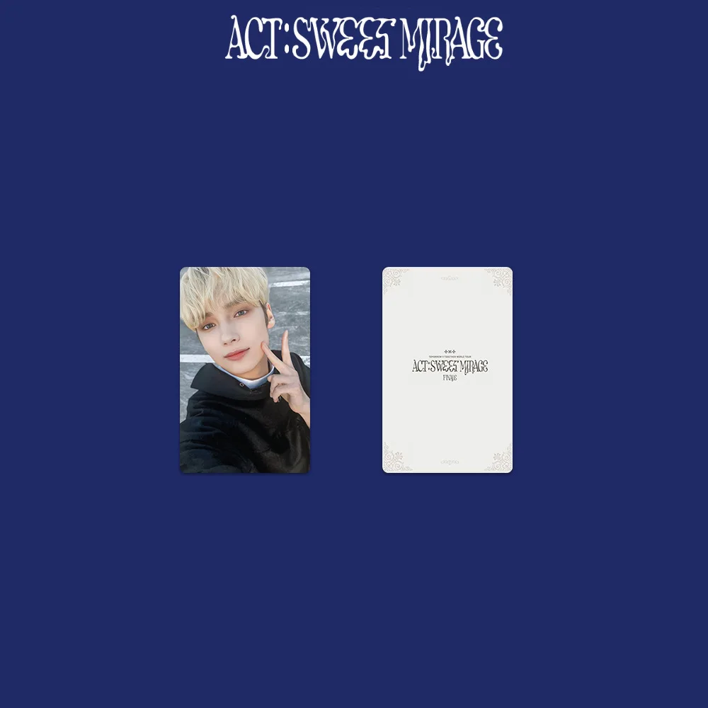 4Pcs/Set Idol Boy Group Lomo Card New Album WORLD TOUR HD Photocard SOOBIN YEONJUN BEOMGYU TAEHYUN HUENINGKAI Fans Gifts