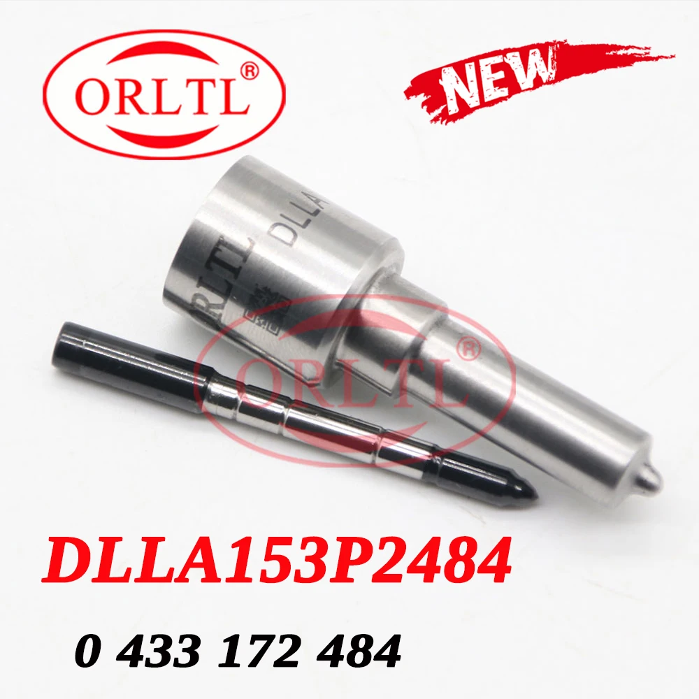 

ORLTL Nozzle Replacements DLLA153P2484 (0 433 172 484) Injector Sprayer Black Coated DLLA 153 P 2484 (0433172369) For 0445110693