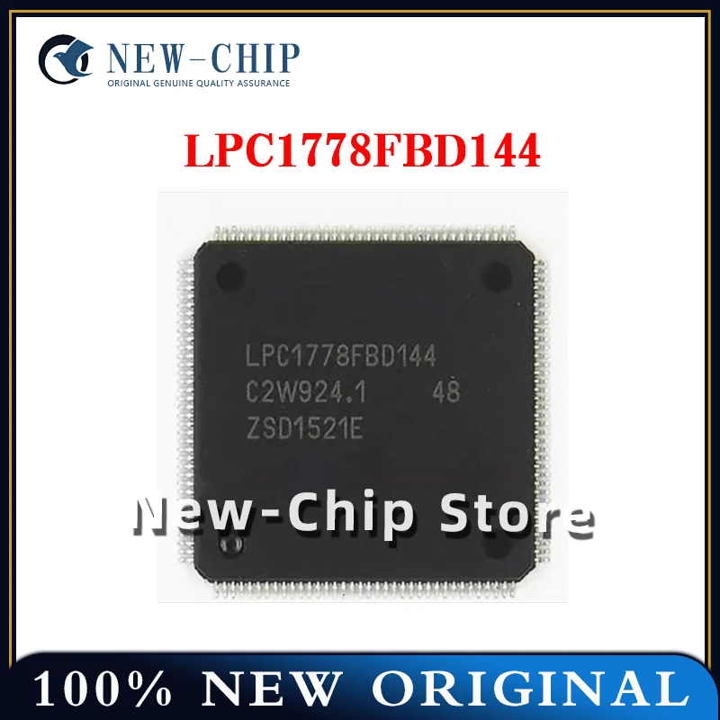 2PCS-50PCS/LOT  LPC1778FBD144  LQFP-144 Microcontroller chip -MCU   New Original  LPC1778FBD