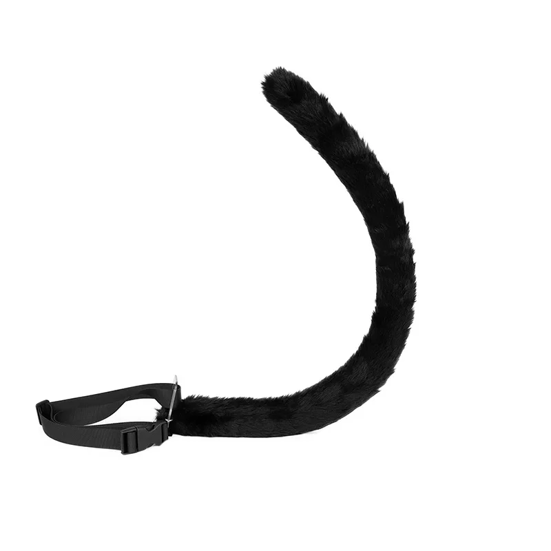 Kazusa cos أنيمي لعبة الأزرق الأرشيف فروي القط الأذن والذيل مجموعة تأثيري الوحش الذيل لوليتا اكسسوارات Kawaii حفلة الهالوين