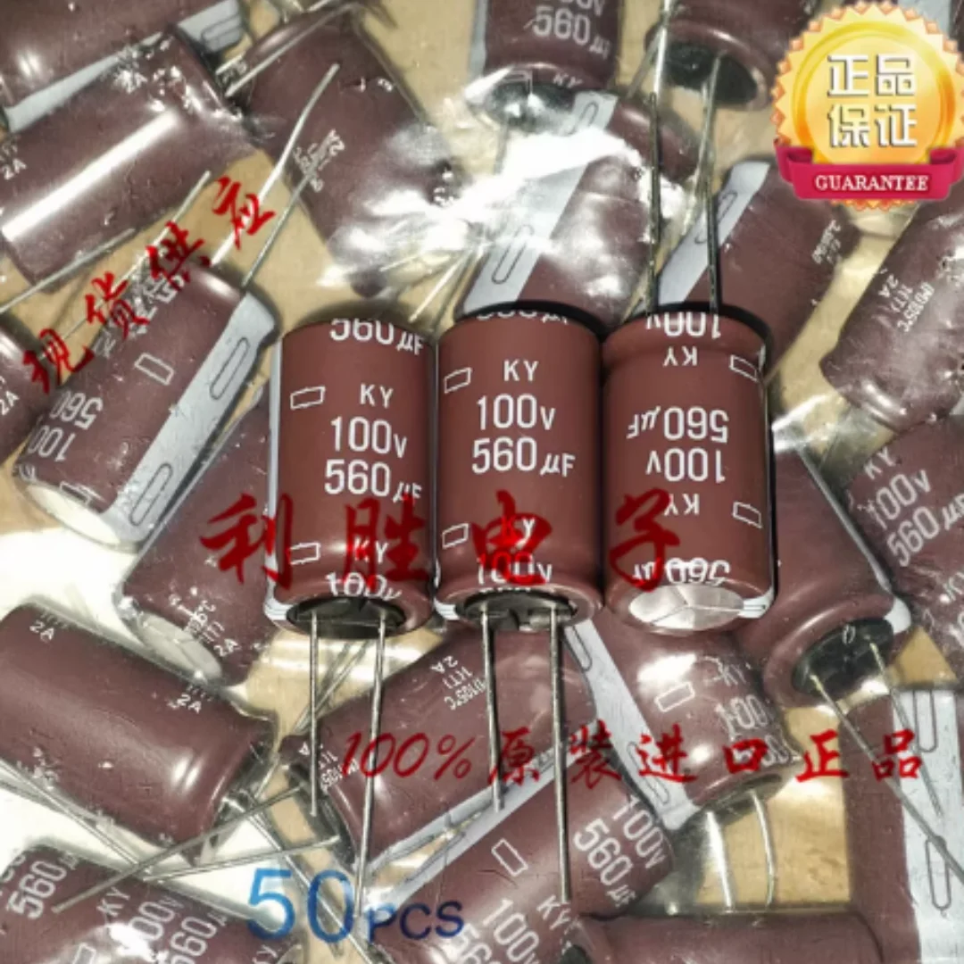 560UF 100V Japanese Black Diamond electrolytic capacitor 100V560UF 18* 30KY high frequency low resistance