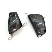 100MM & 108MM Motorcycle Accessories Front Caliper Radiator Cover Air Ducts Brake Cooling Mounting Modified Parts Carbon Fiber 4