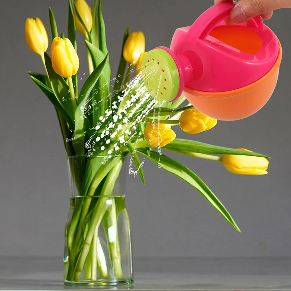 

2pcs Kids Watering Can Children'S Plastic Bath Play Sprayer For Toddler Outdoor Garden Fun