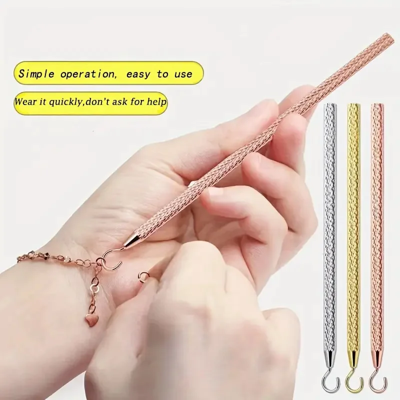 Bracelet Tool Jewelry Helper Plier Clip Equipment For DIY Necklace Watch Clasps And Closures Making Supplies Manufacturing Kit