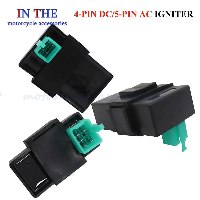 4 Pin /5Pin Unrestricted Ignition DC/AC CDI For 2 Stroke  50cc 70cc 90cc 110cc 125cc Chinese Scooter Moped Bike