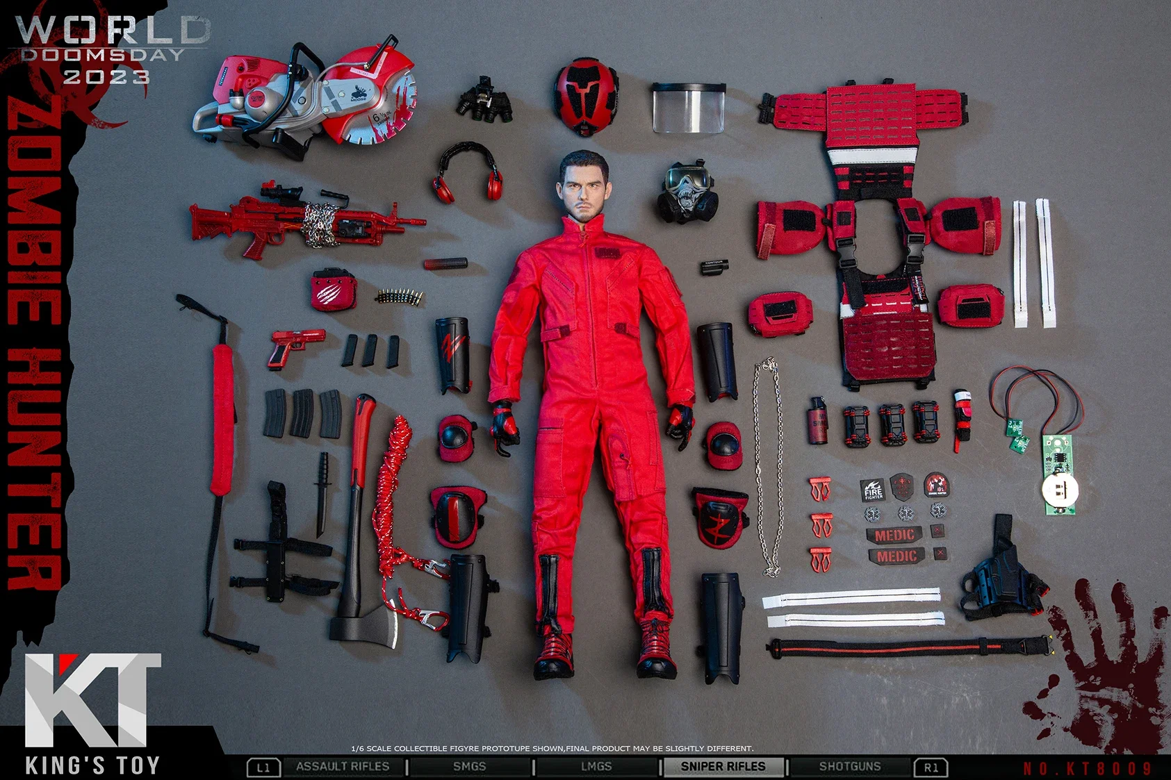 KT8009 Soldatenset im Maßstab 1:6 für 12-Zoll-Actionfiguren