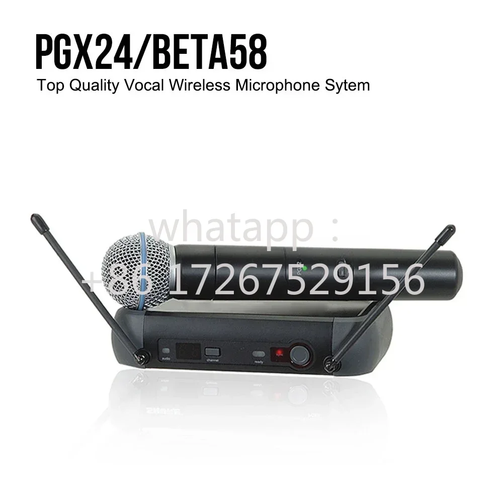 PGX4 Wireless Microphone and PGX24/BETA58A for Shure Wireless Microphone