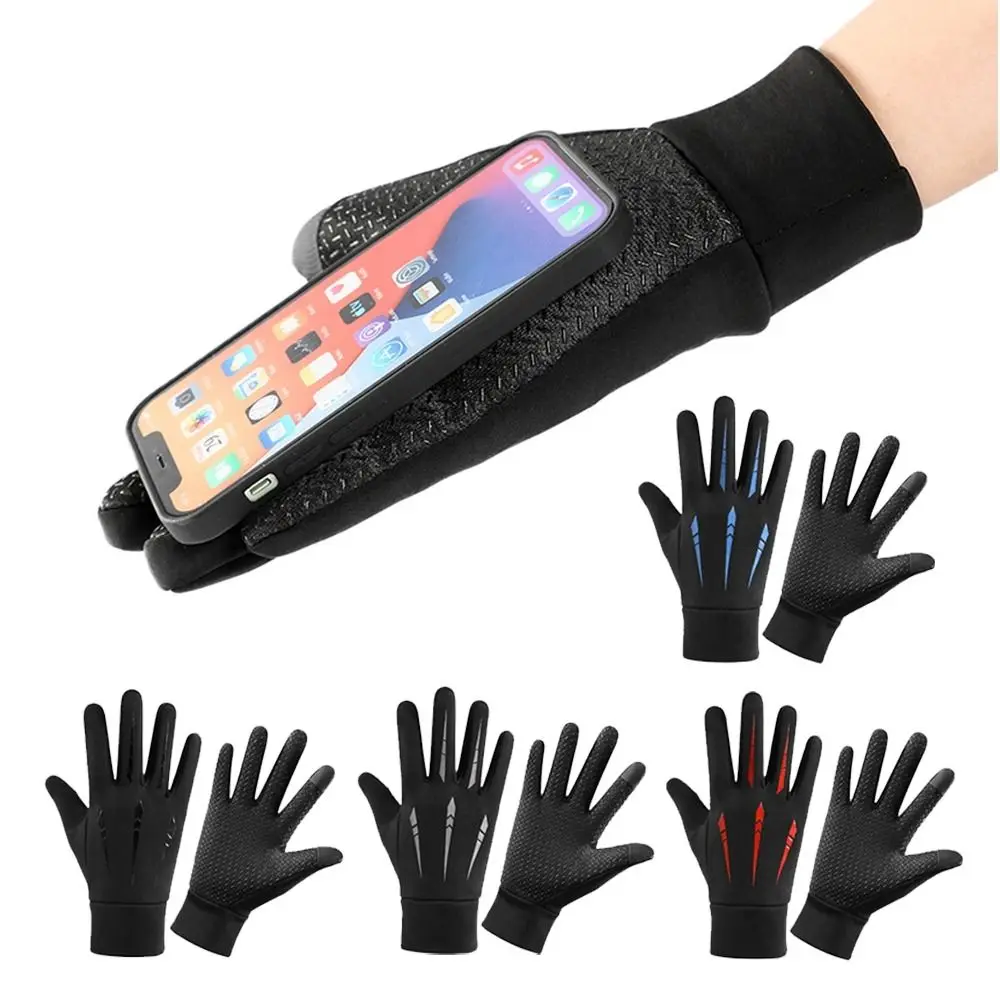 

Fashion Warm Mittens Winter Glove Windproof Waterproof Full Finger Gloves Non-slip Skin-friendly Cycling Gloves Running