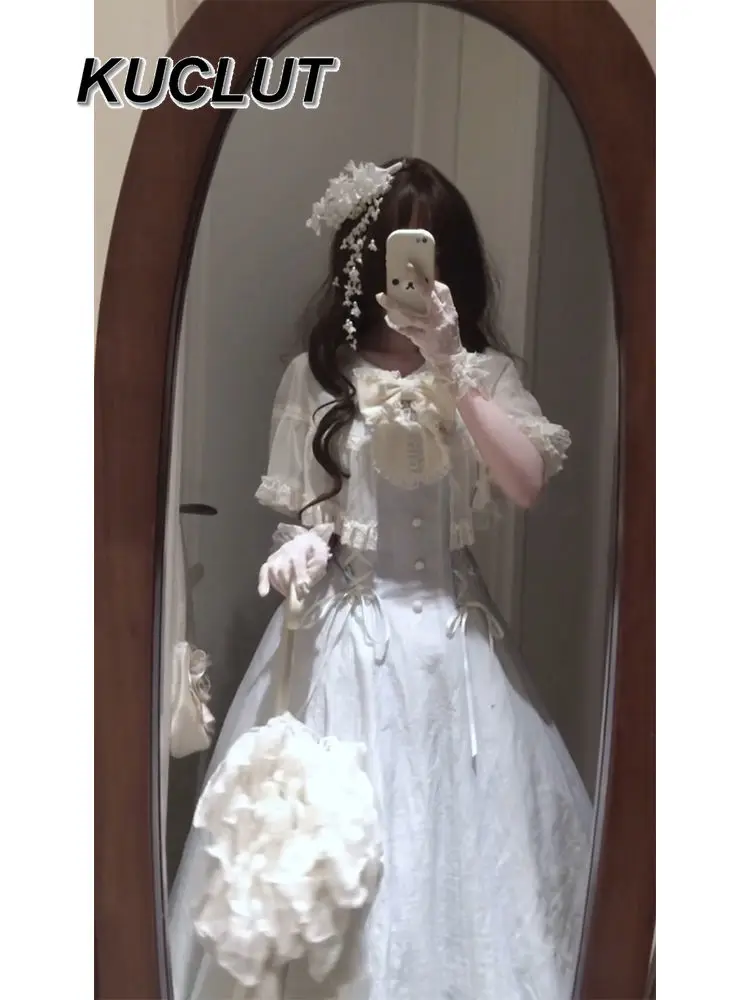 ファッションプリンセスロリータドレス女性スキニー半袖カジュアル甘いかわいい女性のエレガントなドレス春夏新作 2025