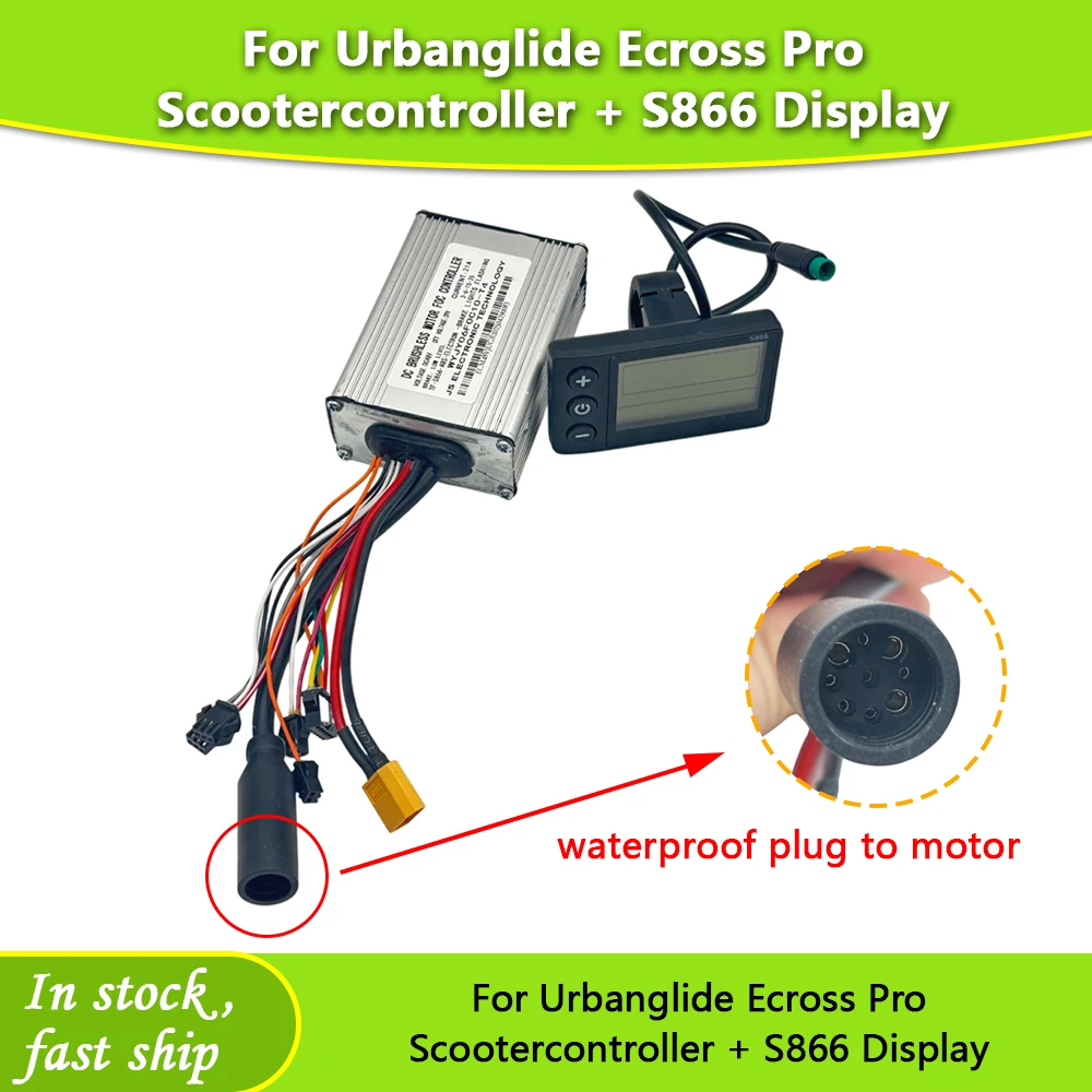 

Original Electric Scooter Controller For Urbanglide Ecross Pro And Display Spare Parts Replacement Part Accessory