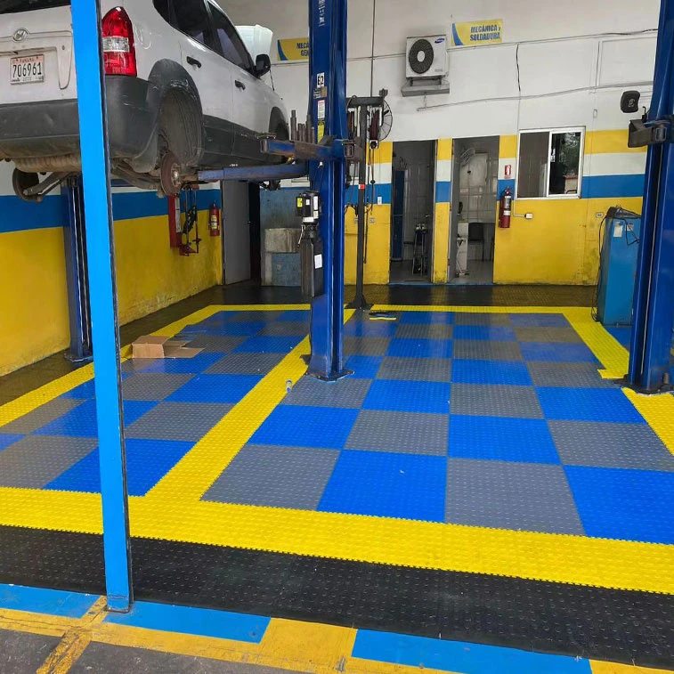 Versatile PVC Splicing Floor PP Interlocking Floor Tile for Reliable Industrial Flooring Solutions