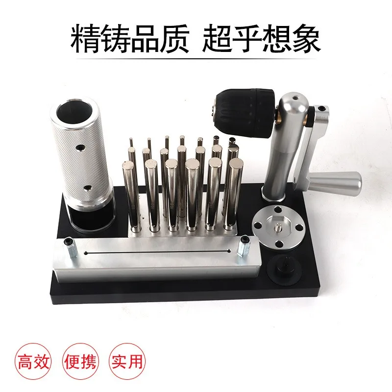 For Stainless Steel Wire Brusher, Small Round Tube Tightener, Jewelry Collar Tool