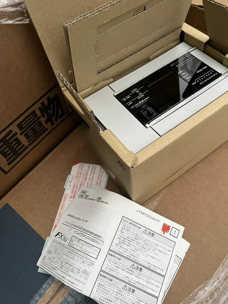 FX5U-80MR DS FX5U-80MT DS FX5U-80MT DSS PLC Main Unit Industrial Control Spare Parts