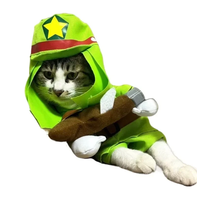 

Забавная одежда для питомцев, костюм на Хэллоуин для собак и кошек