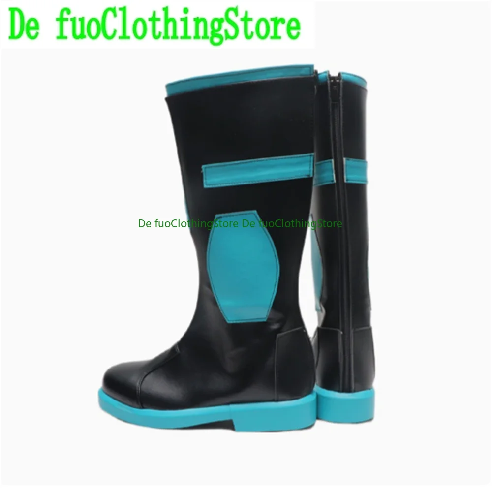 DefuoClothing Jiyan Wuthering Waves تأثيري أحذية الأحذية لعبة أنيمي لعبة لعب الأدوار الأحذية والأحذية حفلة الهالوين