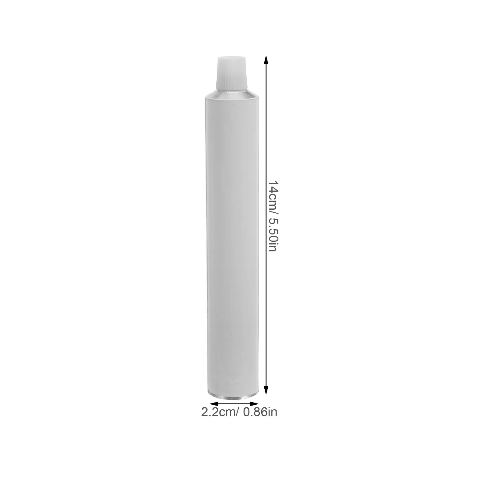 10Pcs Aluminum Paint Tubes Refillable Empty Storage Tubes for Oil Acrylic Gouache Watercolors Artist Supplies Oil Paint Tube