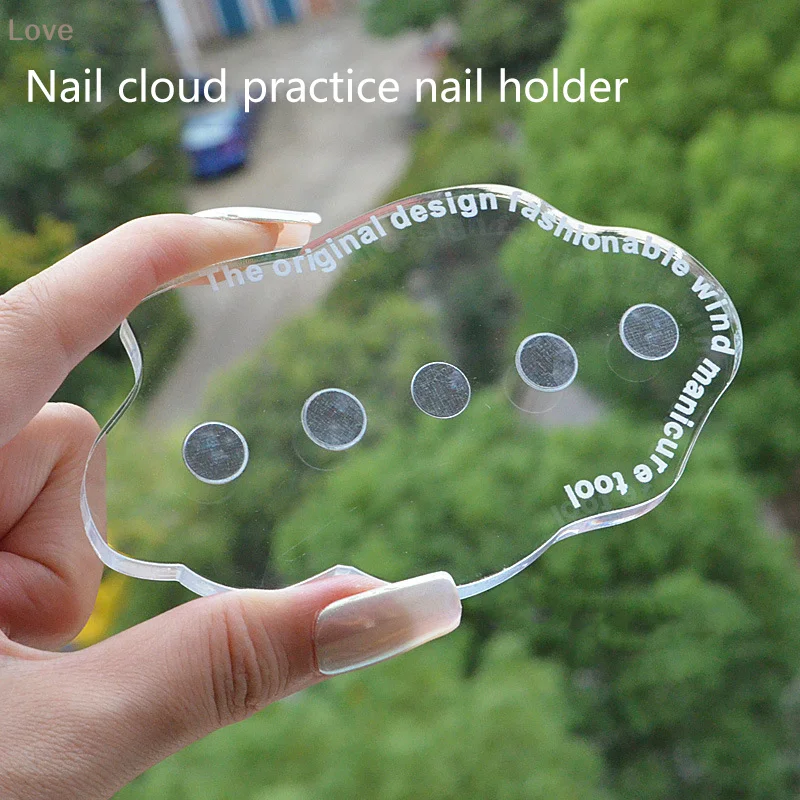 [L&P] マグネットネイルホルダー 付け爪練習スタンド クリスタルベースホルダー ネイルアートディスプレイ アートサロンDIY＆練習用