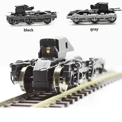 Ho Trein Wiel Rack Locomotief Vracht Draaistel Model Schaal 1:87 Voor Zand Tafel Scene Railway Universele Spoor Accessoires Diorama