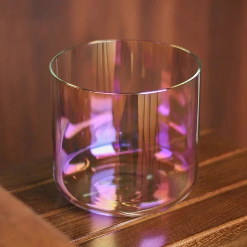 Crystal Singing Bowls Colored Original Tibetan Bowl Sound Healing Professional Meditation Yoga Buddhism Mindfulness Percussion
