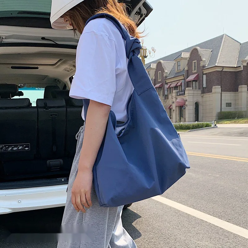 

summer new women's tote bag nylon Korean version crossbody bag women's versatile large capacity fashionable shoulder bag