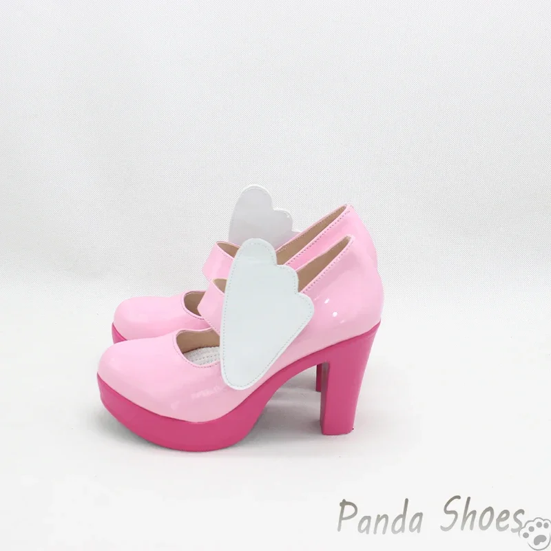 Juego Rebellion Yumemi Riamu Cosplay zapatos Anime Cos Comic Cosplay disfraz Prop zapatos para fiesta de Halloween Con