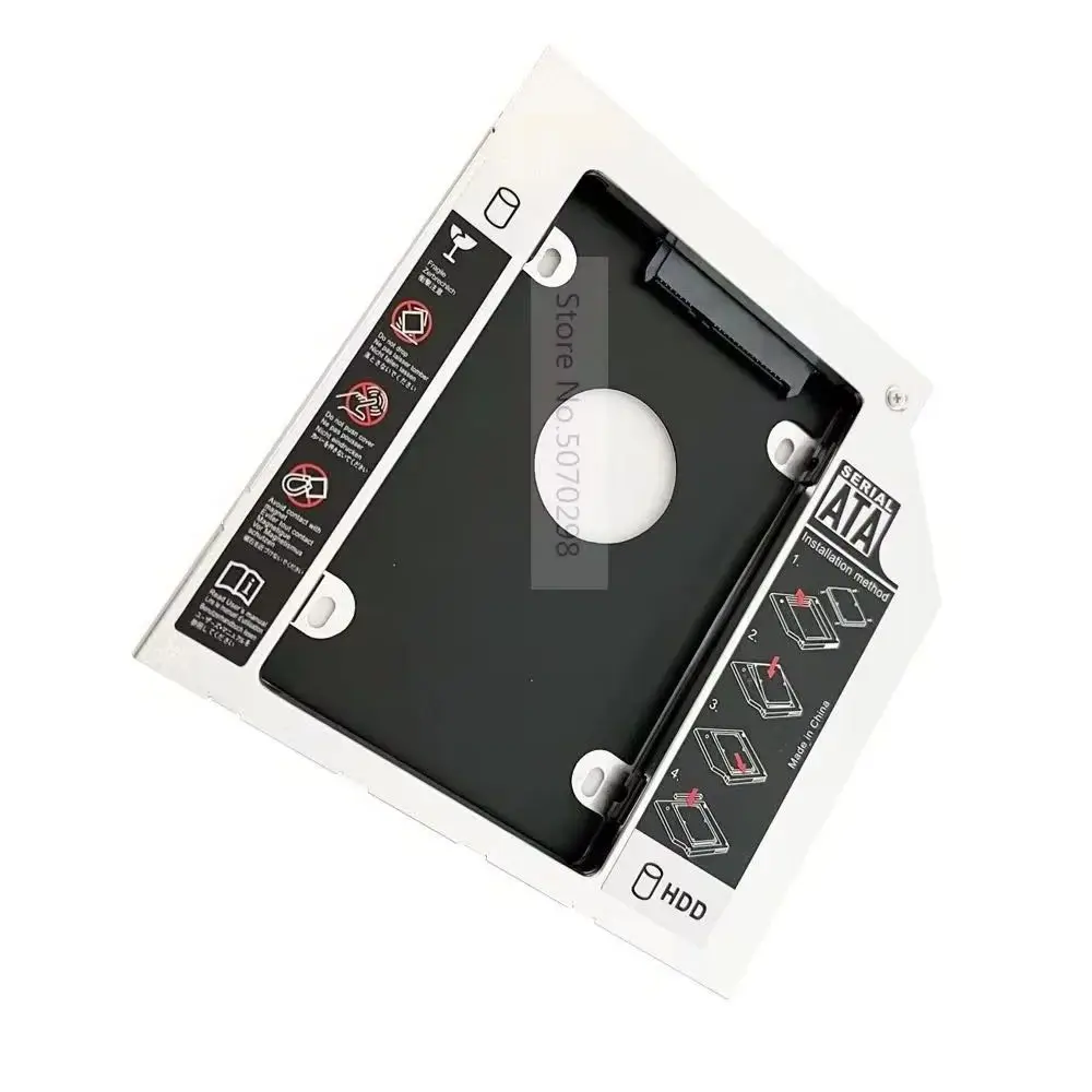 9.5mm 2nd SSD HDD Hard Drive Optical bay Caddy Bracket for Acer Aspire E15 E5-575G E5-574 E5-574G E5-774G E5-573 E5-573G E5-573T