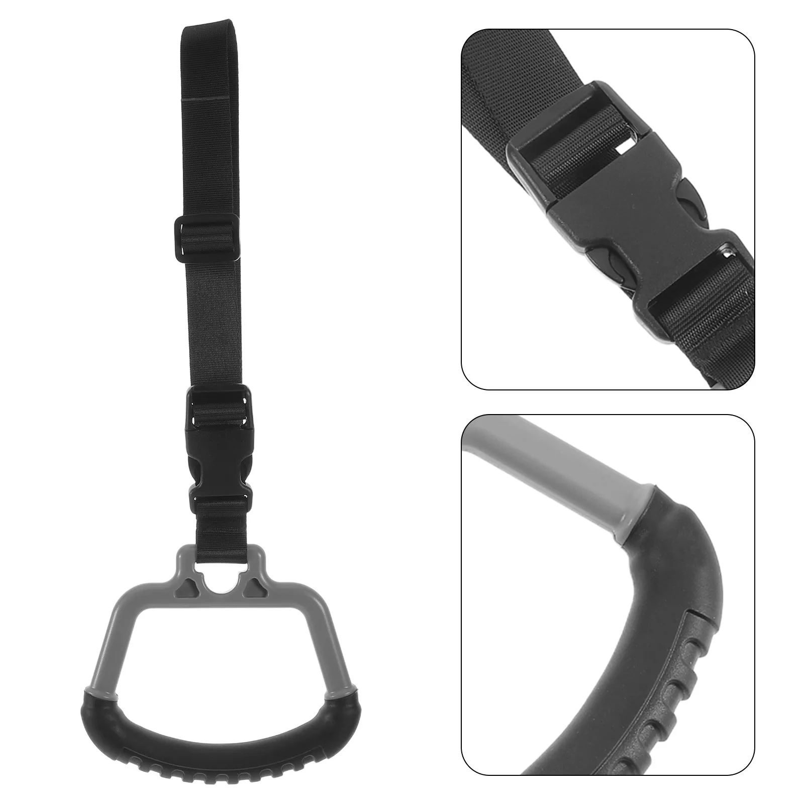Car Assisted Handle For Pregnant Women Winter Car Accessories Elderly Adjustable Black Vehicle Grab Overhead Support