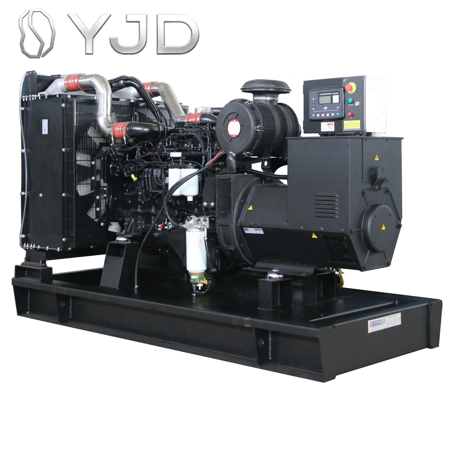DYJD 200KW 250KVA AC Diesel Generator Set 50Hz Open Frame with Remote Control and ATS 1500rpm 220V/400V/380V/230V