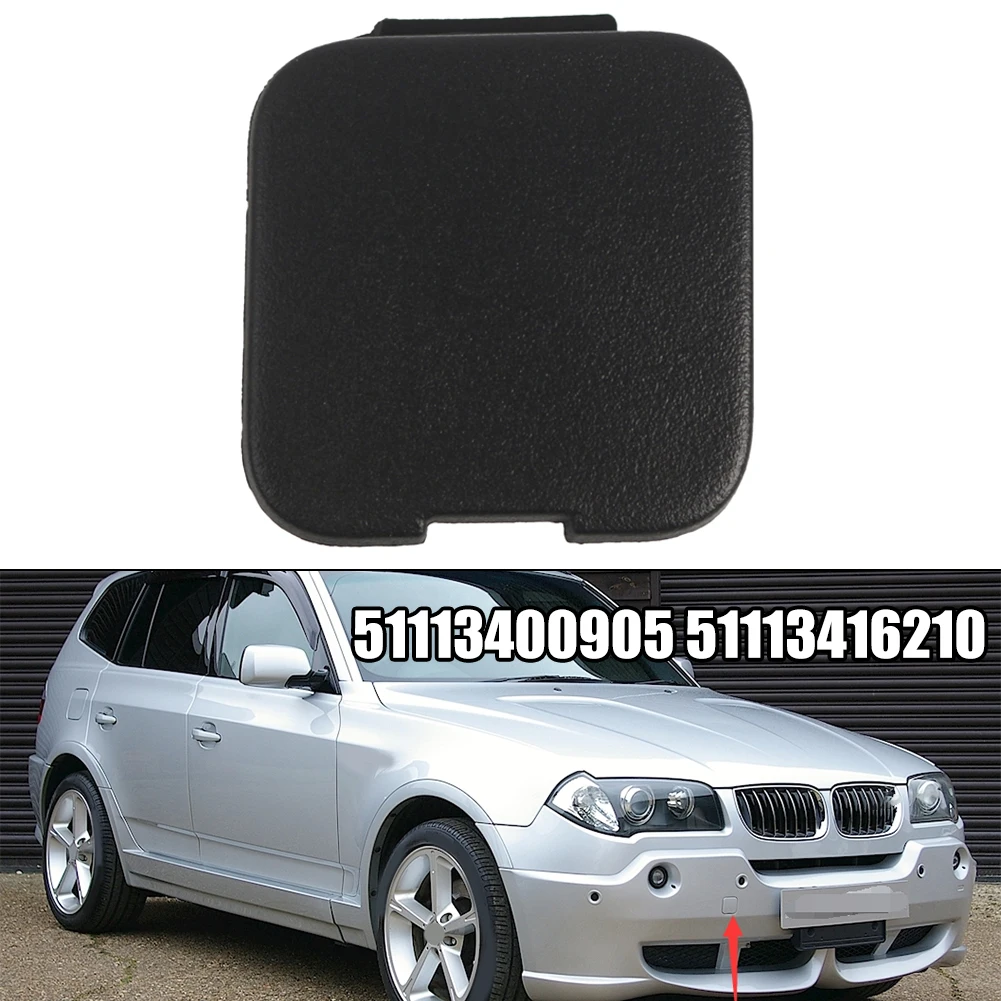 

Для BMW X3 E83 2004-2010 передний бампер, крышка буксировочного крюка, крышка корпуса, крышка корпуса, крышка буксировочного крюка, новинка 51113400905 51113416210