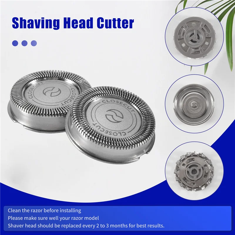 AB43-2PCS استبدال ماكينة حلاقة رئيس شفرة القواطع ل Norelco HQ4 HQ58 HQ56 HQ80