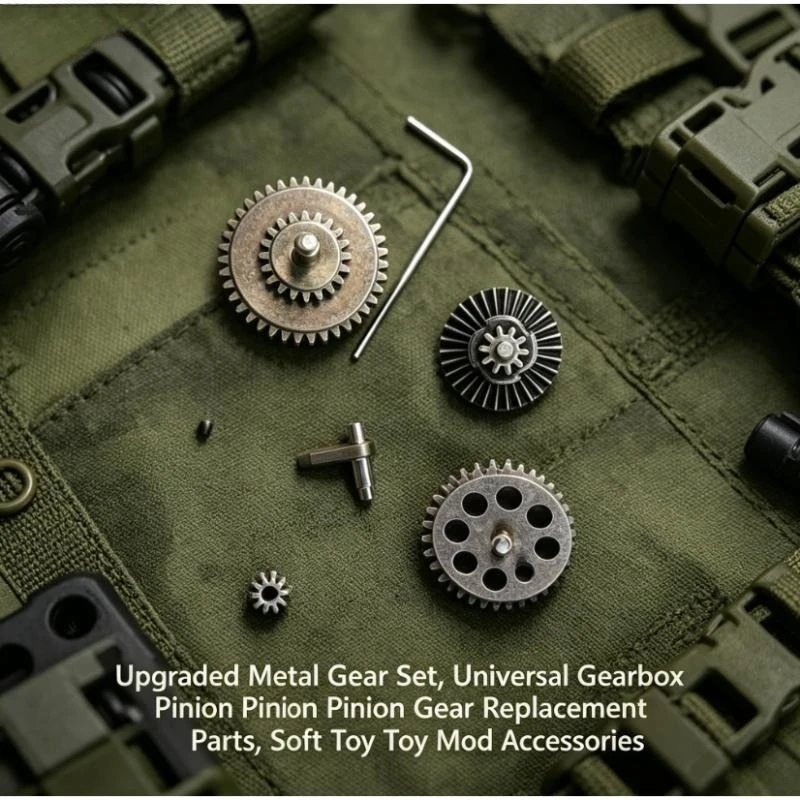 

Premium Alloy Gear Combination, All-fit Gearbox Transmission Gear, Leisure Toy Refit Supplies