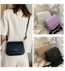 Fashion Crossbody Bags for Women Solid Wild Flap Shoulder Bag Lady Designer Small Women Handbags