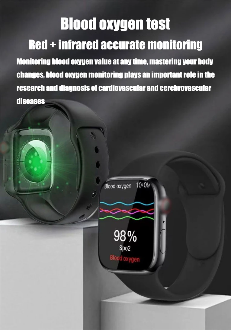 Smart Watch with Blood Glucose, Blood Lipid, Uric Acid and Health Monitoring description 7