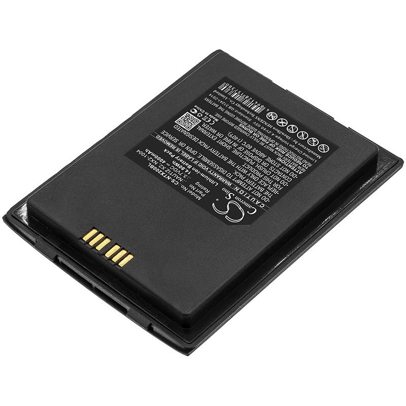3.7V 4000mAh Barcode Scanner Battery NX2-1004 for Handheld Nautiz X2