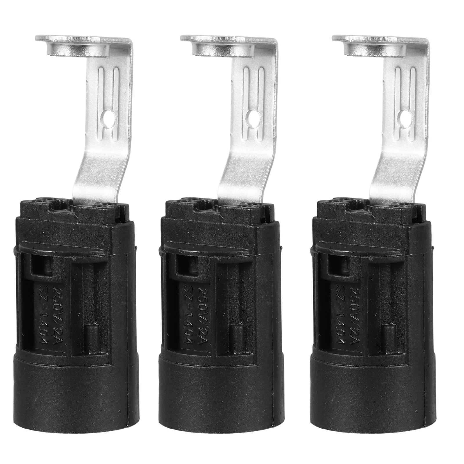 

3Pcs Unique E14 Screw Base Lamp Holders European Style Light Socket Replacement Vintage Lamp Parts for Home DIY Lighting