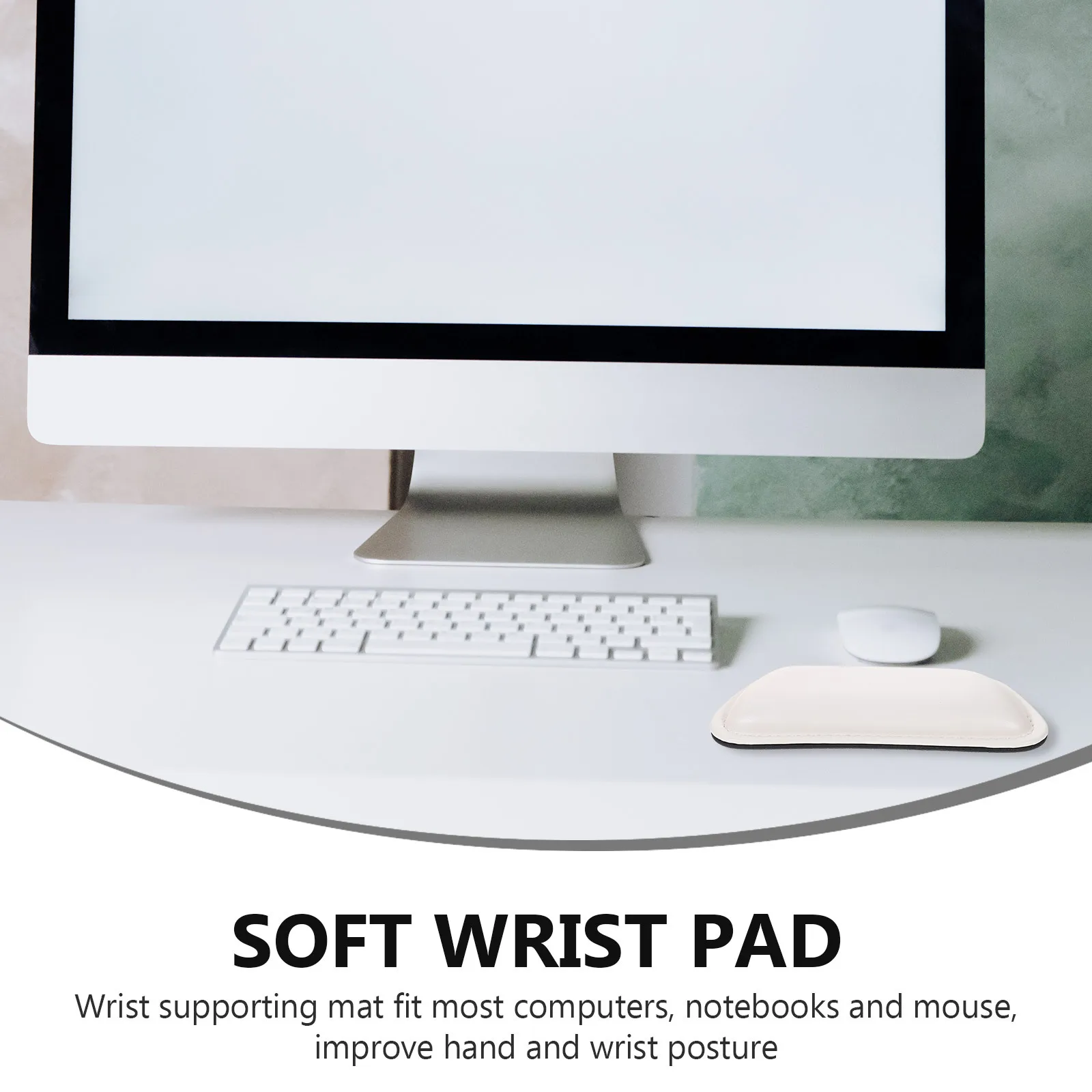 

Wrist Rest Pad Non-Slip Mouse Pad For Computer Laptop Office Desk Accessory Ergonomic Hand Support Gaming Mouse Mat