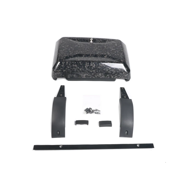 

2020+ Auto Parts Dry Forged Carbon Fiber Side Luggage for Land Rover Defender 90 110 130 Side Tool Box