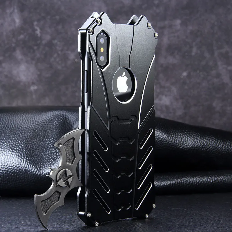 

Aluminum Metal Heat reducing hollow out Case For Apple IPhone 15 Pro Max 11 12 13 14 PRO MAX Armor Shockproof Cover shell