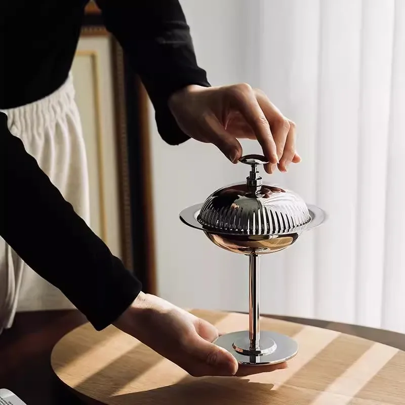 

European Style Modern Light luxury Home Use Advanced Stainless Steel Cocktail Cup Ice Cream Dessert Decoration Aromatherapy Cup
