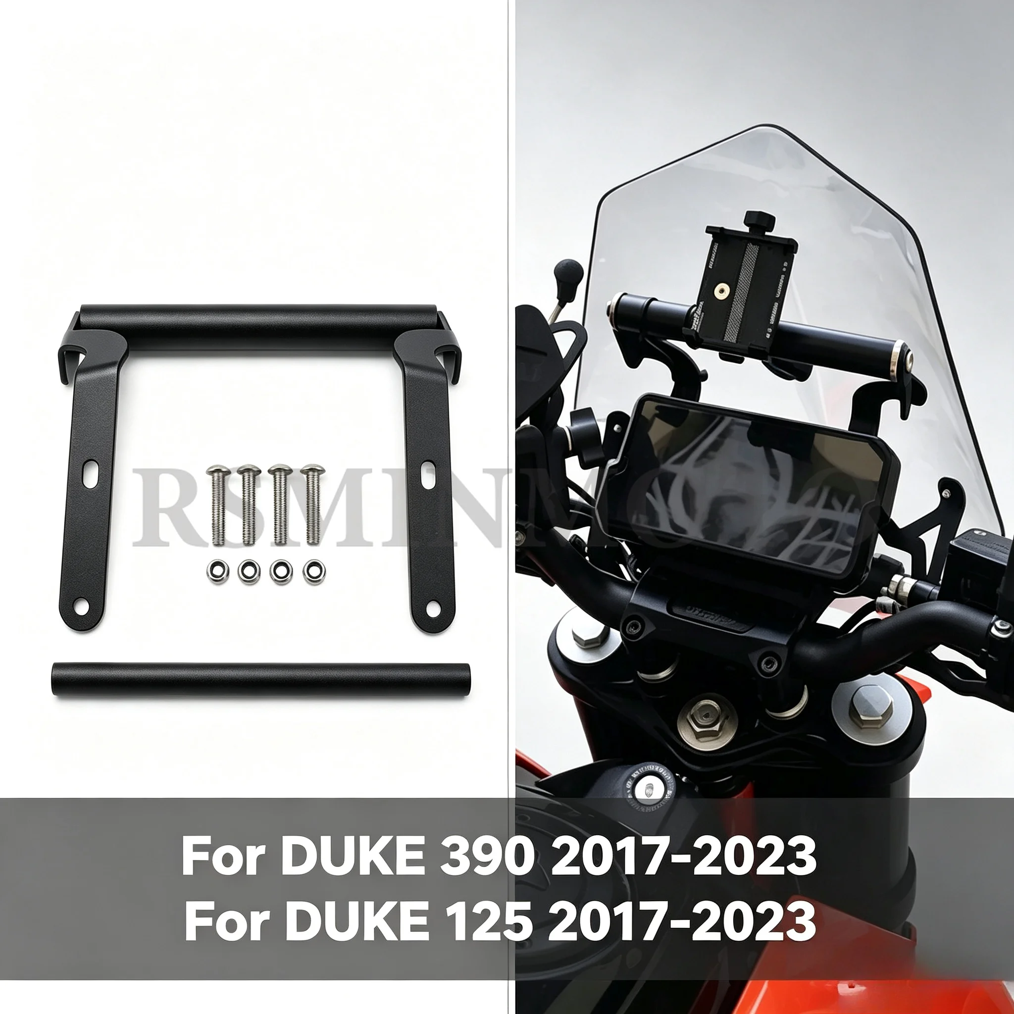 For K-TM DUKE 390 125 2017 2018 2019 2020 2021 2022 2023 Motorcycle GPS Smart Phone Navigation GPS Plate Bracket Adapt Holder