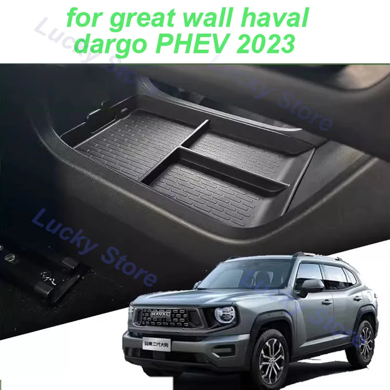 Car Central Console Armrest Storage Box for Haval dargo PHEV 2th 2023 Organizer Classify Stowing Tidying Interior Accessories