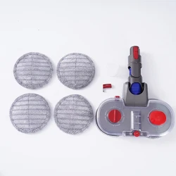 Electric Mop Head Kit For Dyson V7 V8 V10 V11 Vacuum Cleaner Part Mop Attachment With Water Reservoir Cleaning Rag Cloth