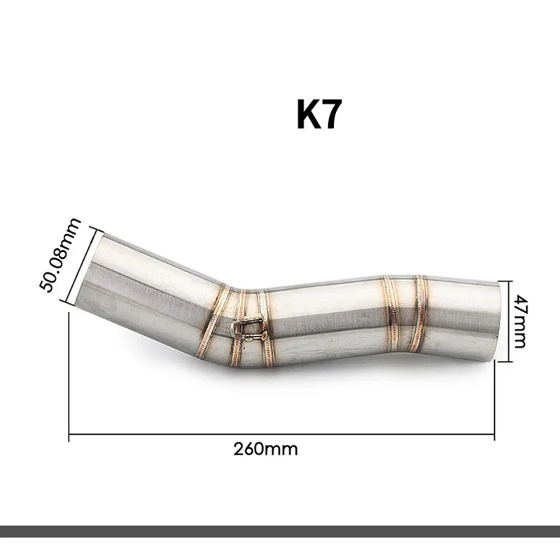 

Motorcycle Exhaust Modify Middle Link Pipe Connecting For GSX-R750 GSXR750 GSX-R600 GSXR250 K6K8K9K11K15 N