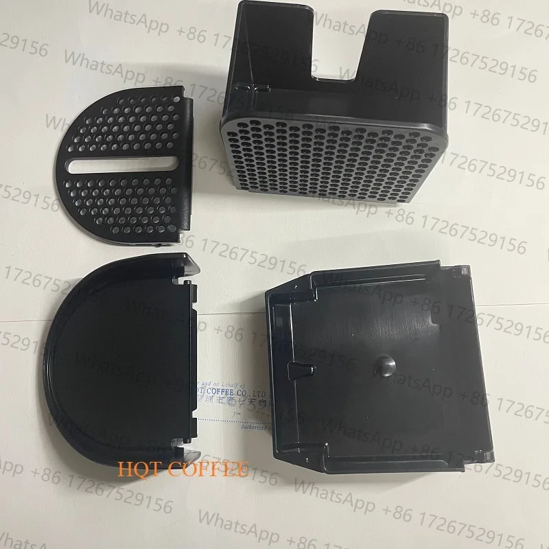 ACCESORIOS PARA MÁQUINAS DE CAFÉ Nespresso Inissia Bandeja de goteo/Contenedor de cápsulas/Soporte para tazas para Inissia compatible con la serie Krups D40