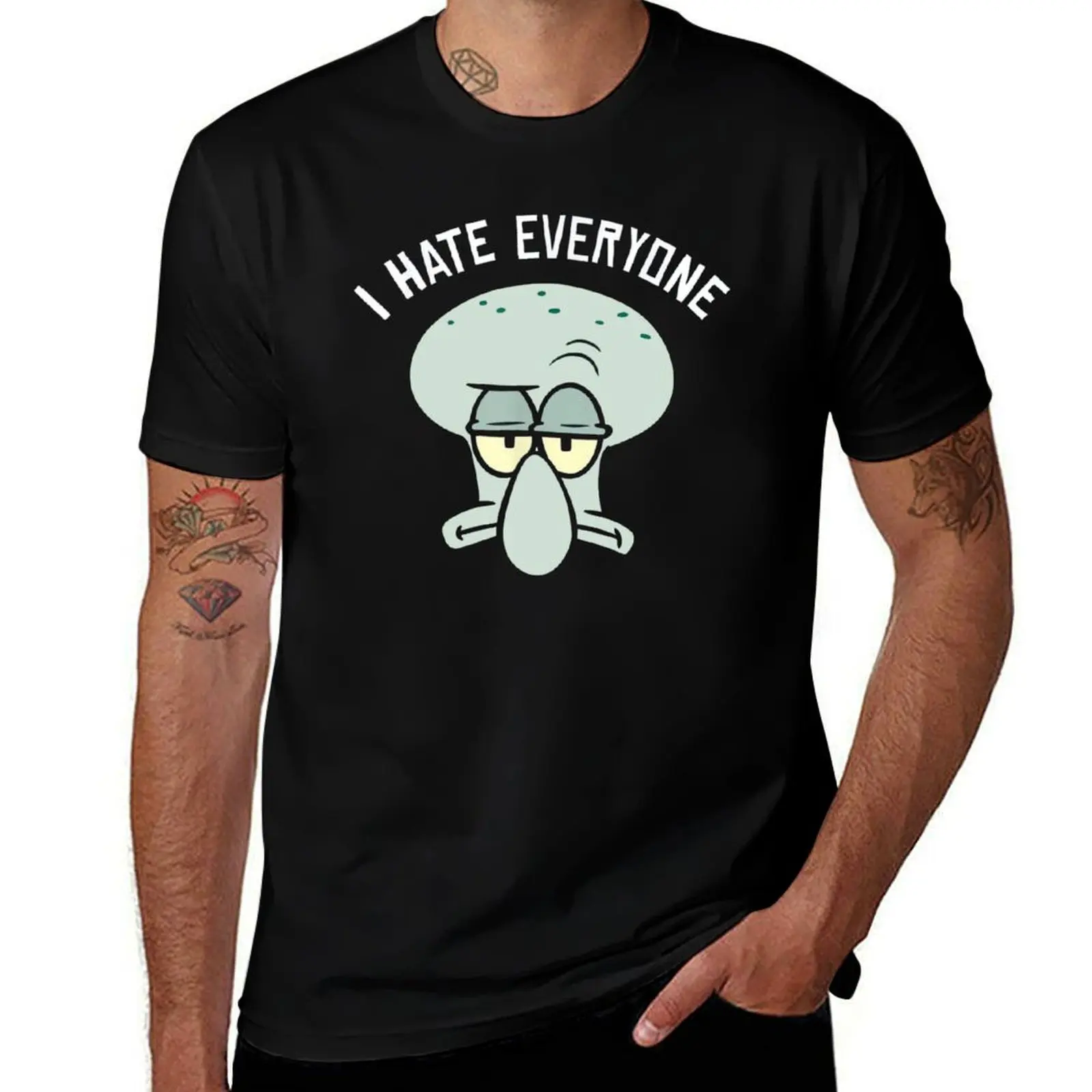 

Thicc squidward vintage T-Shirt luxury designer summer shirt plain vintage clothes mens big and tall t shirts