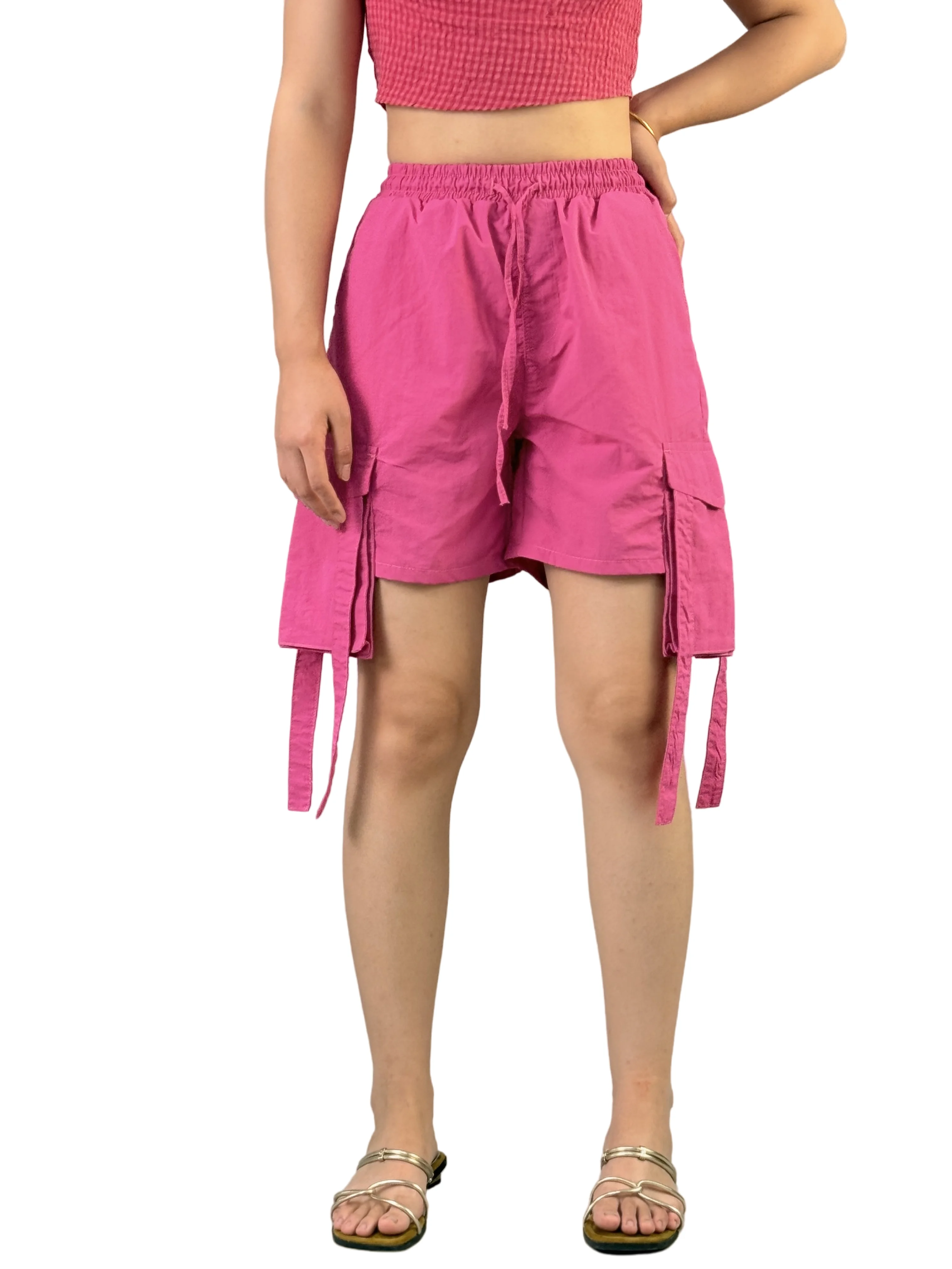 

Summer New Arrivals Women's Shorts With Industrial Style Large Pockets Breathable And Comfortable Free Shipping On Promotion