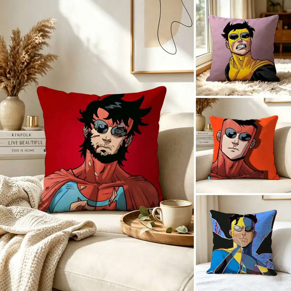 I-InvincibleS Omni-M-Mark Pillow Case for Sofa Living Room Home office Decor Protective Cover
