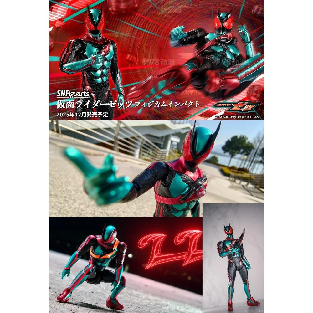 

BANDAI Genuine S.H.Figuarts Series KAMEN RIDER ZEZTZ Muscle Impact Collectibles of Finished Movable Model Toys